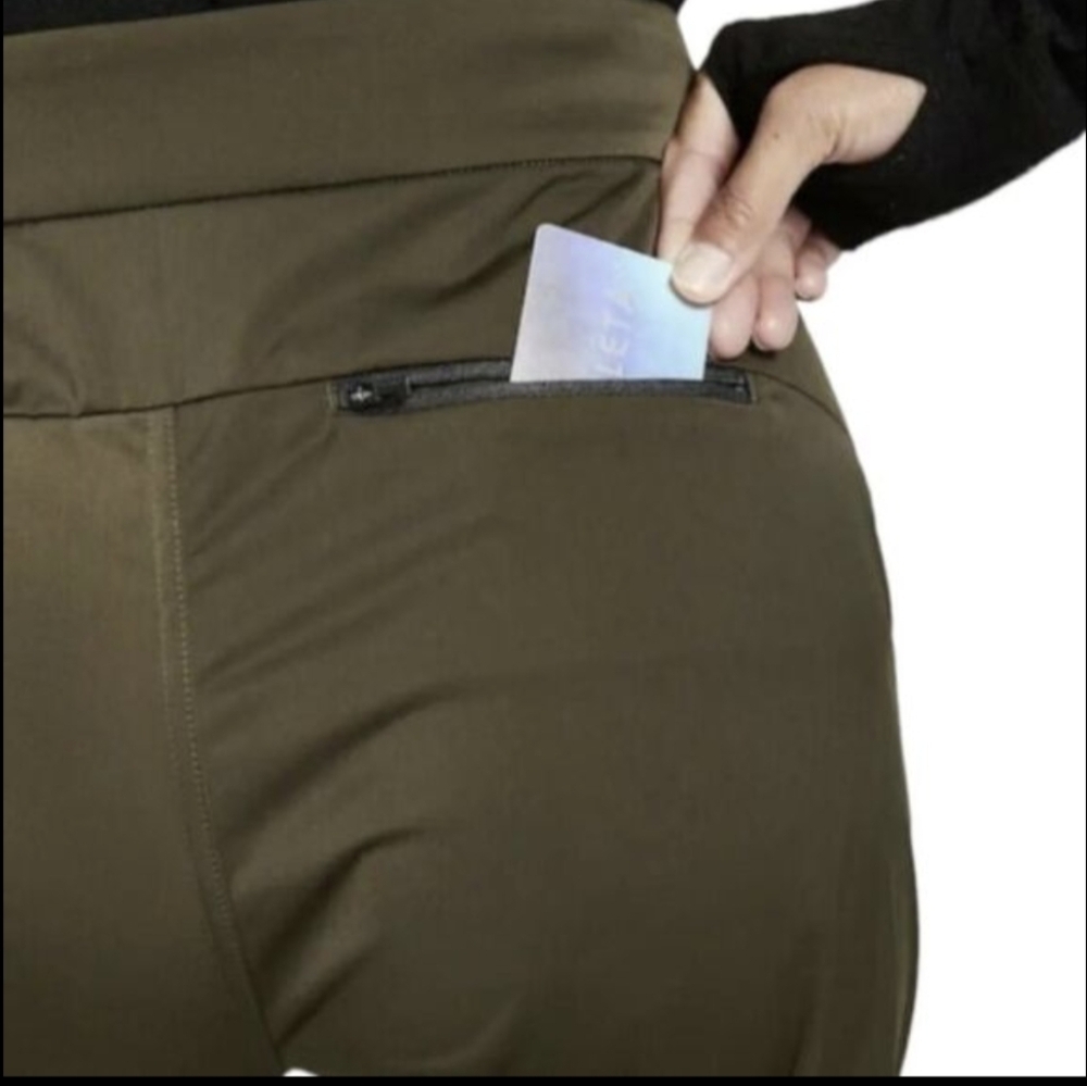 Athleta Olive Track Pants - Picture 13 of 14